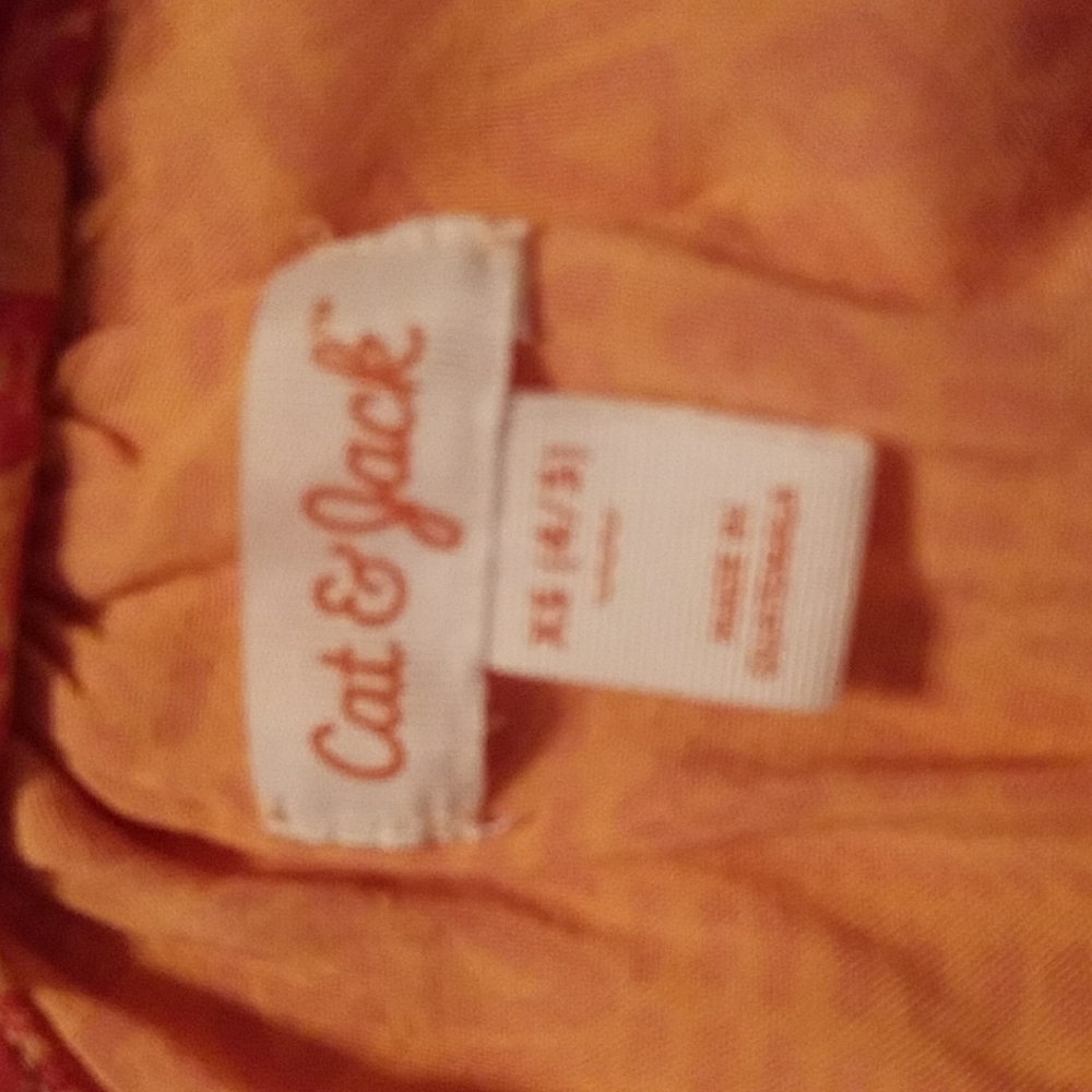 Girls coral/pink sundress - Picture 3 of 3